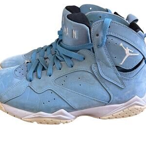 Nike Air Jordan 7 Retro Pantone University Blue Basketball Sneakers Men's 8.5